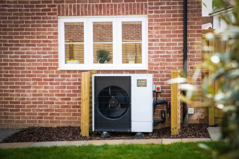 Heat Pump Outdoors